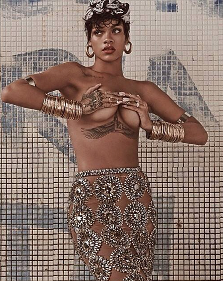 Rihanna Vogue Brazil – Wow
